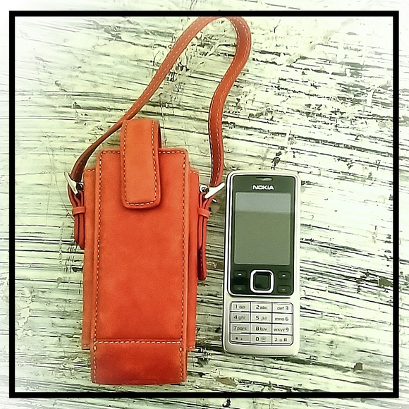 Vintage Coach Leather Cell Phone Case RARE - Picture 6 of 6